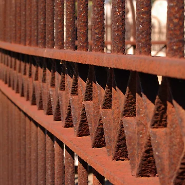 Artwork thumbnail, Rusty Railing by Caroline Lloyd