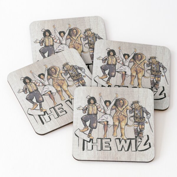 The Wiz Y'all  Coasters (Set of 4)