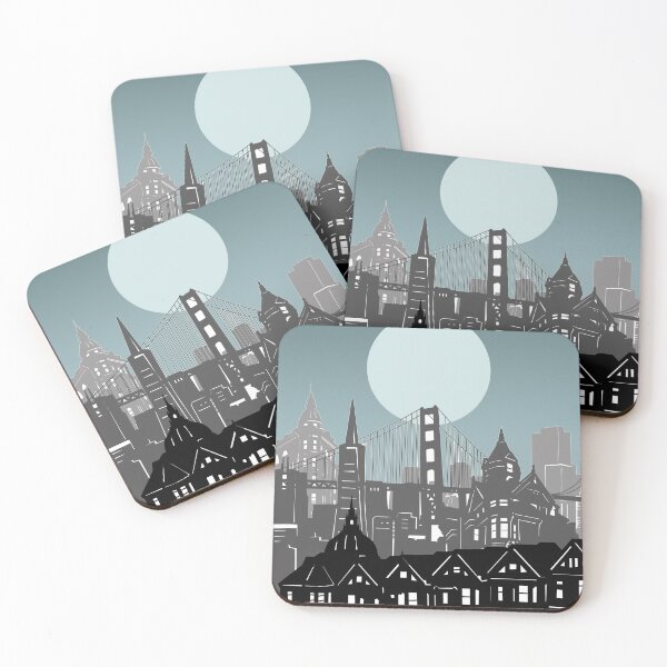 Item preview, san francisco skyline designed and sold by BekimART2.