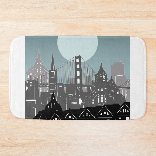 Item preview, san francisco skyline designed and sold by BekimART2.