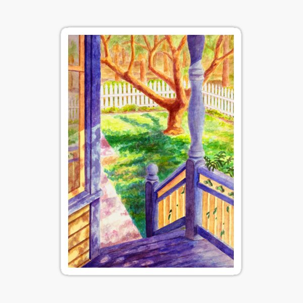 Back Porch Sunday Sticker