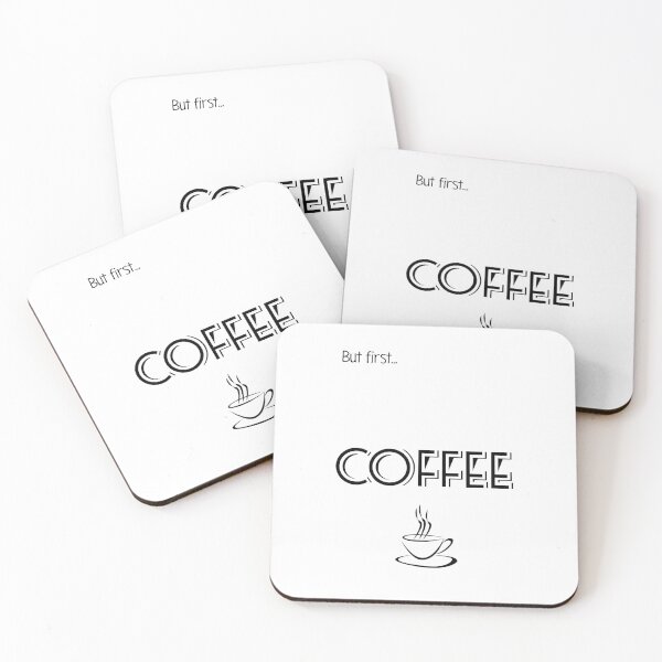 Item preview, But First... Coffee designed and sold by SilentVice.