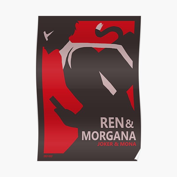 Ren& Morgana Minimalistic Poster