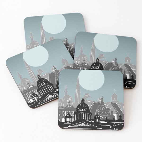 Item preview, st petersburg skyline designed and sold by BekimART2.
