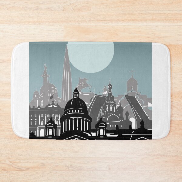 Item preview, st petersburg skyline designed and sold by BekimART2.