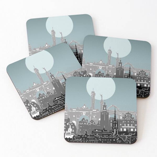 Item preview, stockholm skyline designed and sold by BekimART2.