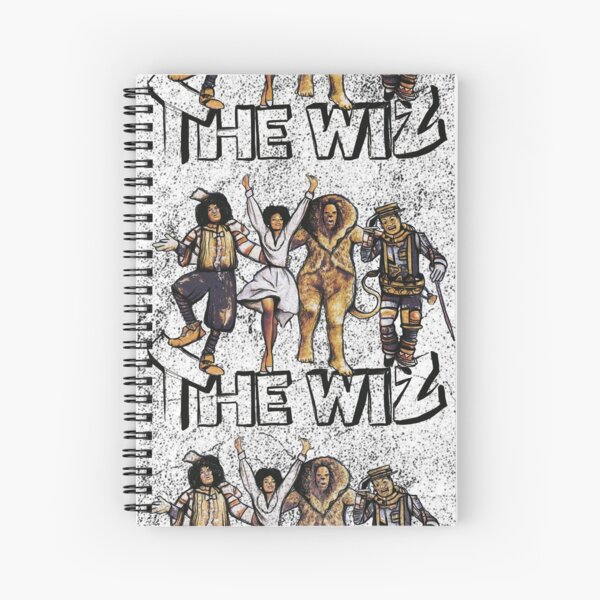 Grungy Wiz Spiral Notebook