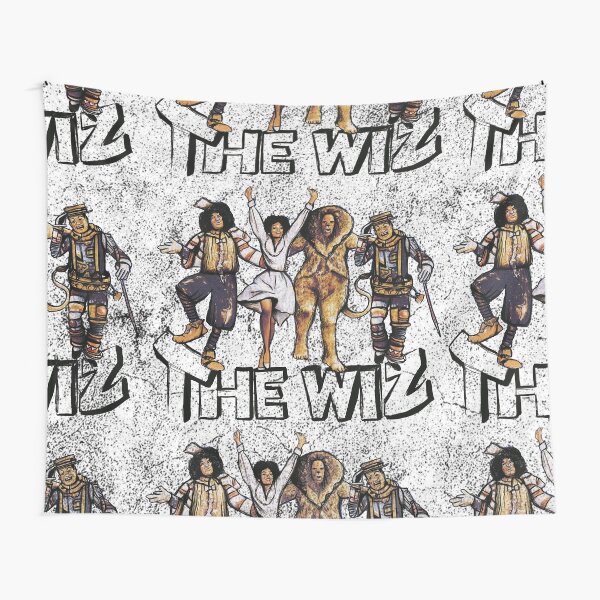 Grungy Wiz Tapestry
