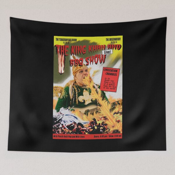 Item preview, The King Khan and BBQ Show (Los Angeles and Orange County 2015) designed and sold by SupImHeathen.