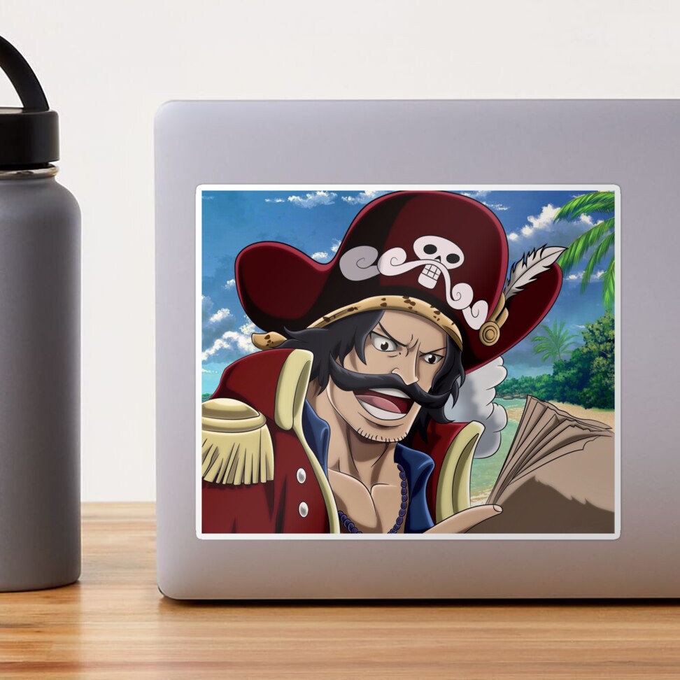 Gol D Roger One Piece Anime  Sticker by CrimsonDawn-SM