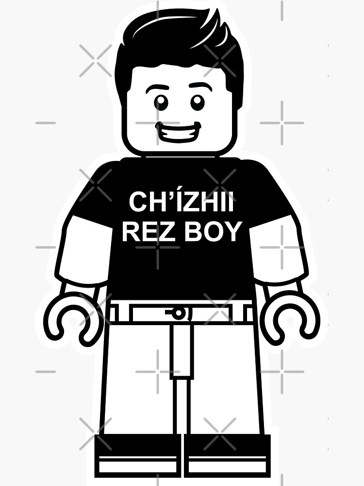 Chizhii Rez Boy Sticker For Sale By Saltybsc Redbubble