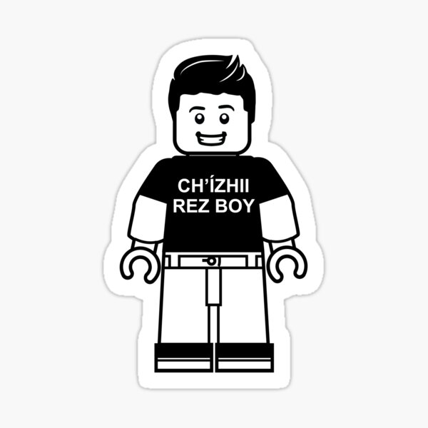 Ch'izhii Rez Boy Sticker