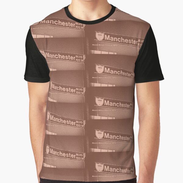 Manchester Boulevard, Inglewood, CA Issue123 Edition Graphic T-Shirt