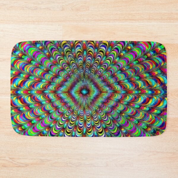 Item preview, Frilly Watercolor Rainbow Fractal designed and sold by SeaChangeDesign.