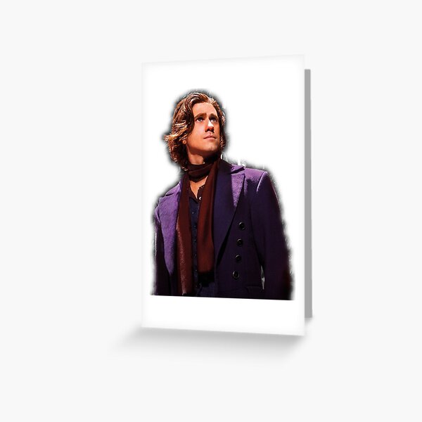 Aaron Tveit - Moulin Rouge Greeting Card