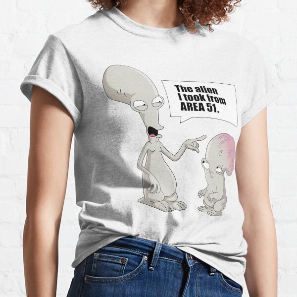 roger the alien t shirt