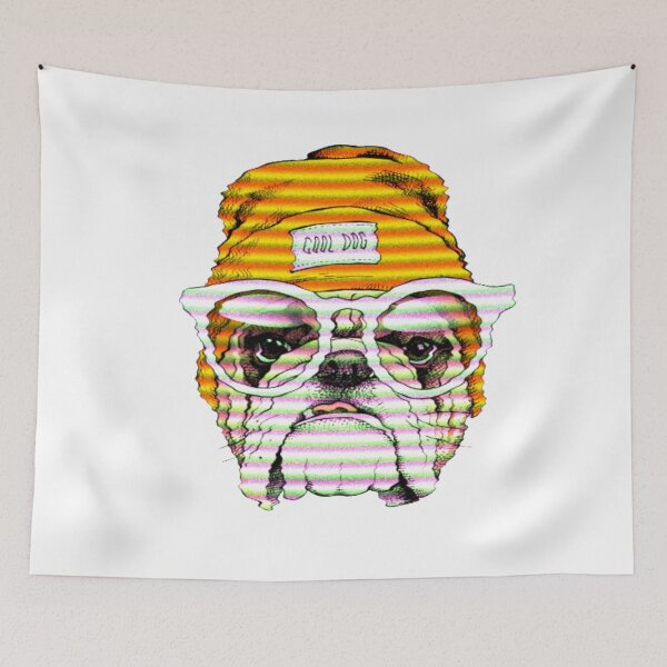 Item preview, bulldog retro  designed and sold by Babmk.