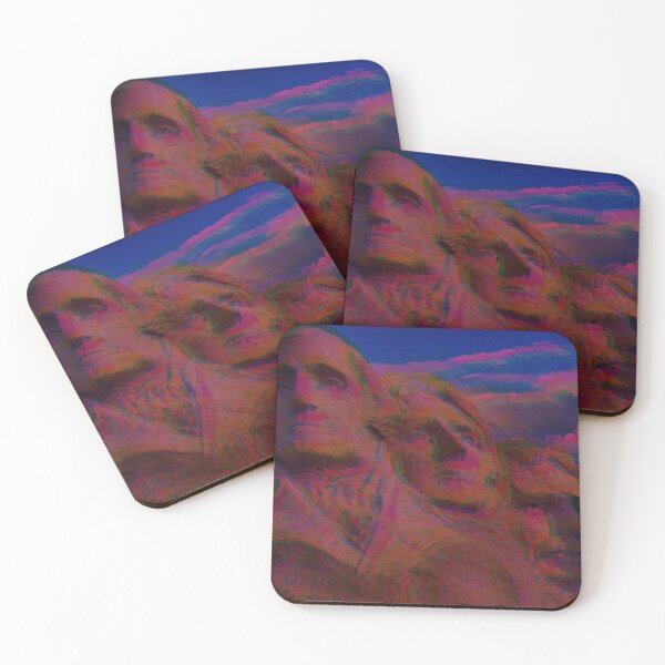 Item preview, Retro VHS Display Style Mt. Rushmore Image designed and sold by Dator-Abstracts.