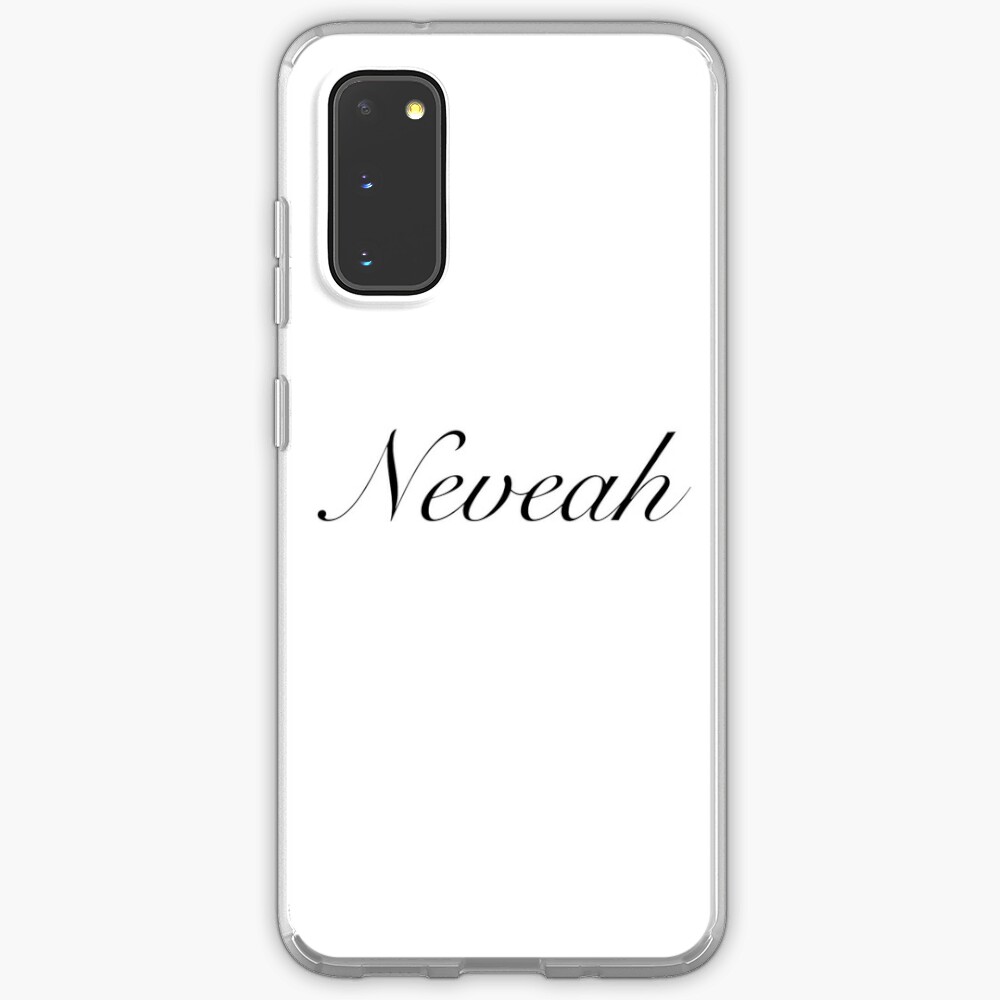 Neveah Rare Girl Names Case Skin For Samsung Galaxy By Teganlb Redbubble