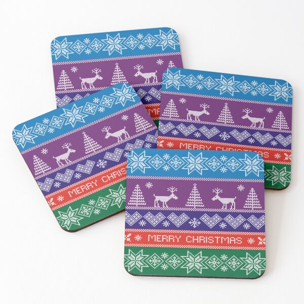 Item preview, Merry Christmas. Seamless nordic pattern. designed and sold by leen12 Art Designs Prints.