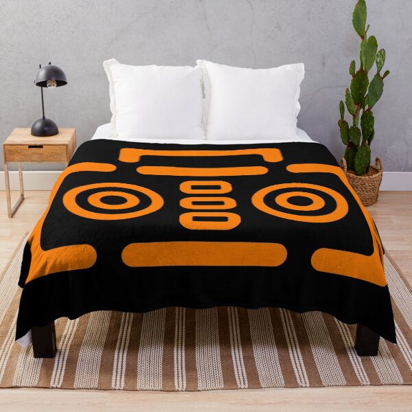 Item preview, Boombox Minimalist - Orange designed and sold by MOREDANKMEMES.
