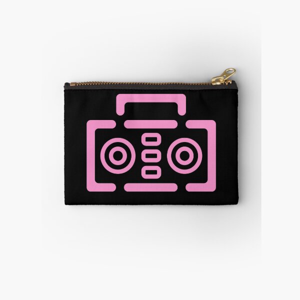 Item preview, Boombox Minimalist - Pink designed and sold by MOREDANKMEMES.