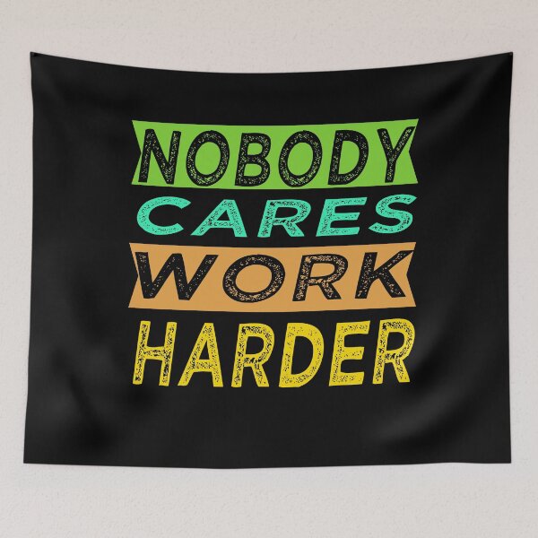 Item preview, Nobody Cares  designed and sold by osamamohamad.