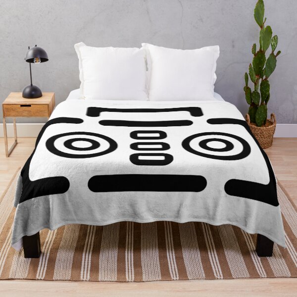 Item preview, Boombox Minimalist - Black designed and sold by MOREDANKMEMES.