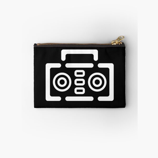 Item preview, Boombox Minimalist - White designed and sold by MOREDANKMEMES.