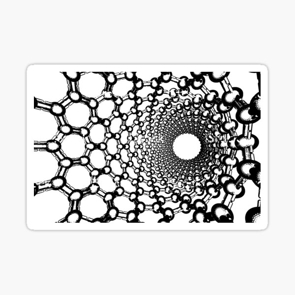 Thanks for watching science,  Carbon nanotube Sticker
