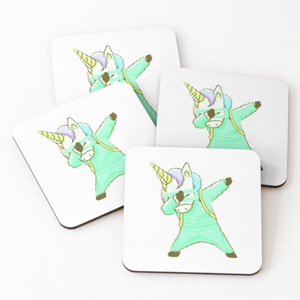 Item preview,  dabbing unicorn retro style  designed and sold by Babmk.