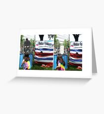 DUNK! Greeting Card