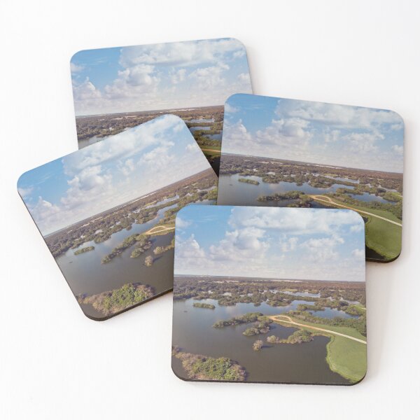Item preview, Aerial view of Florida wetlands, drone picture. designed and sold by svetlanna.