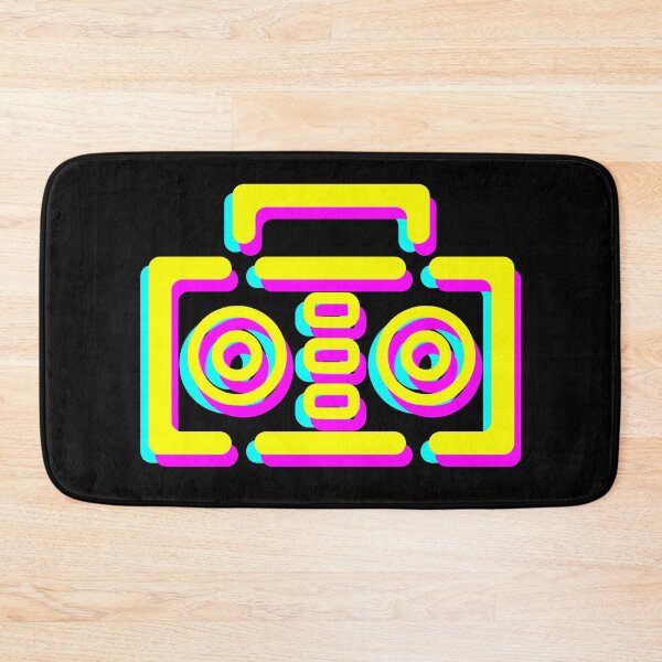Item preview, Boombox Minimalist - CMYK 2 designed and sold by MOREDANKMEMES.