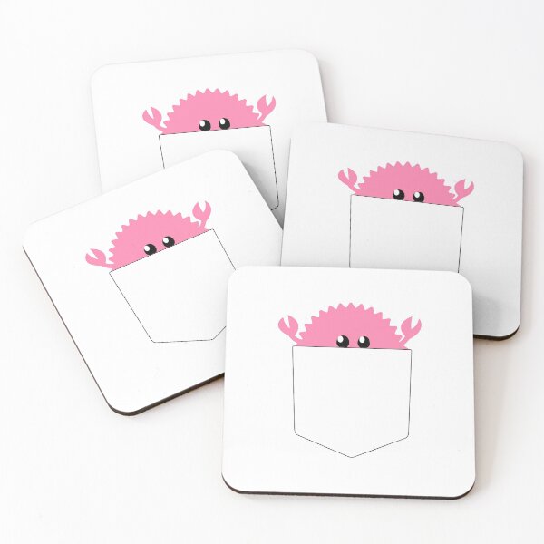 Item preview, rust ferris pocket t-shirt pink designed and sold by leesander.