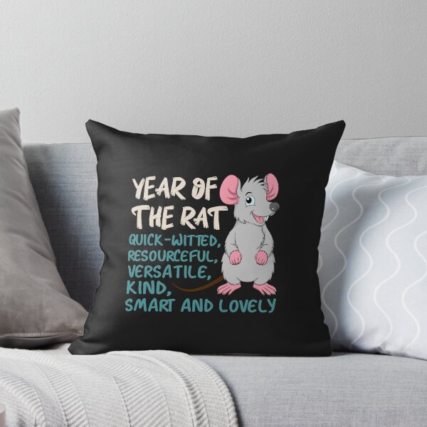 Item preview, Year of the Rat Happy New Year gift for men women kids designed and sold by hadleydesigns.