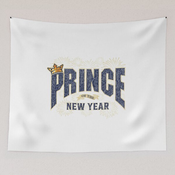 Item preview, Prince of the New Year fireworks Happy New Years eve gift designed and sold by hadleydesigns.