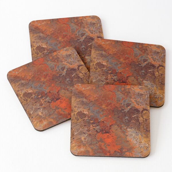 Item preview, Gold and Rust designed and sold by Christy Leigh.