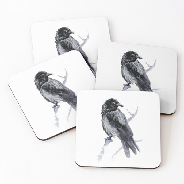 Item preview, Corvid Perched designed and sold by vstudioart.