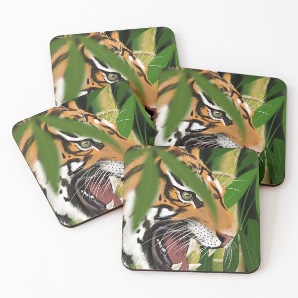 Item preview, Tiger in the Bamboo designed and sold by Cheryl Cadzow.