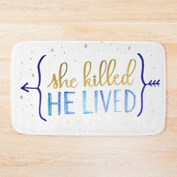 Item preview, He killed, she lived; We Hunt the Flame designed and sold by Clistro.