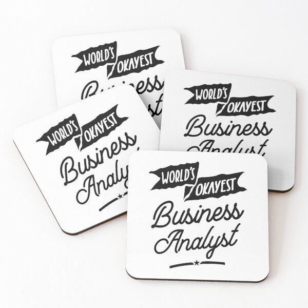 Item preview, World's Okayest Business Analyst Profession Occupation Job Gift designed and sold by cidolopez.