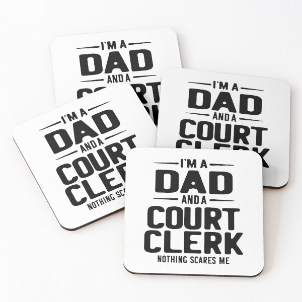 Item preview, I'm a Dad and a Court Clerk Profession Occupation Job Gift designed and sold by cidolopez.