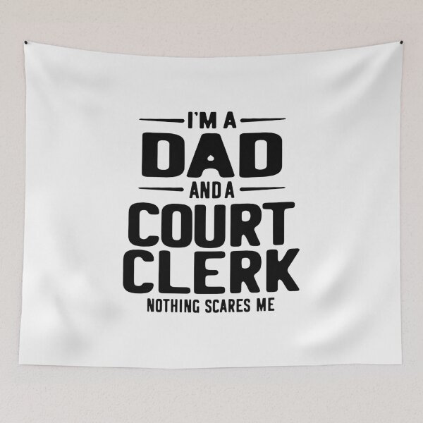 Item preview, I'm a Dad and a Court Clerk Profession Occupation Job Gift designed and sold by cidolopez.