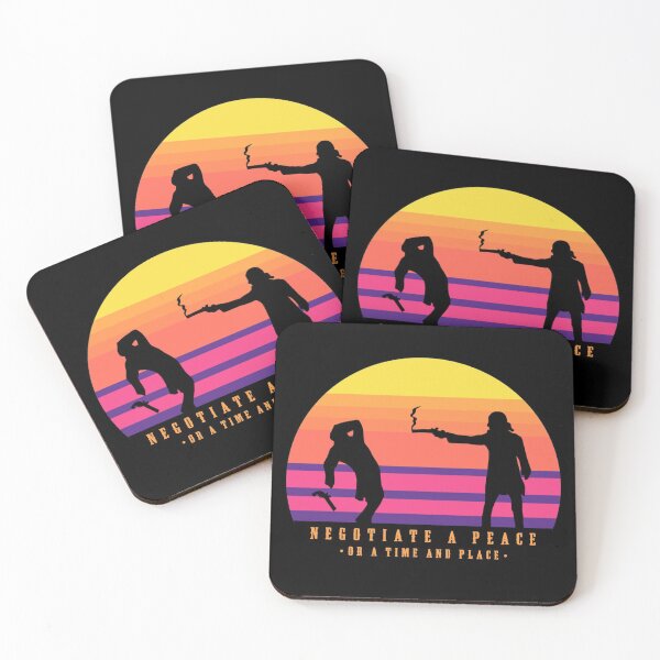 Item preview, Retro Duel: Negotiate a Peace or a Time and Place designed and sold by AlwaysReadyCltv.