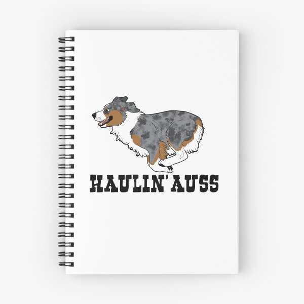 Item preview, HAULIN’ AUSS (blue merle) designed and sold by mexicanine.