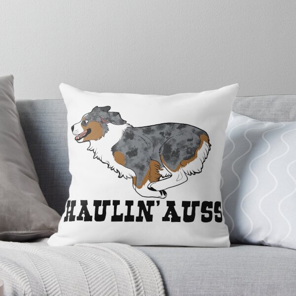 Item preview, HAULIN’ AUSS (blue merle) designed and sold by mexicanine.
