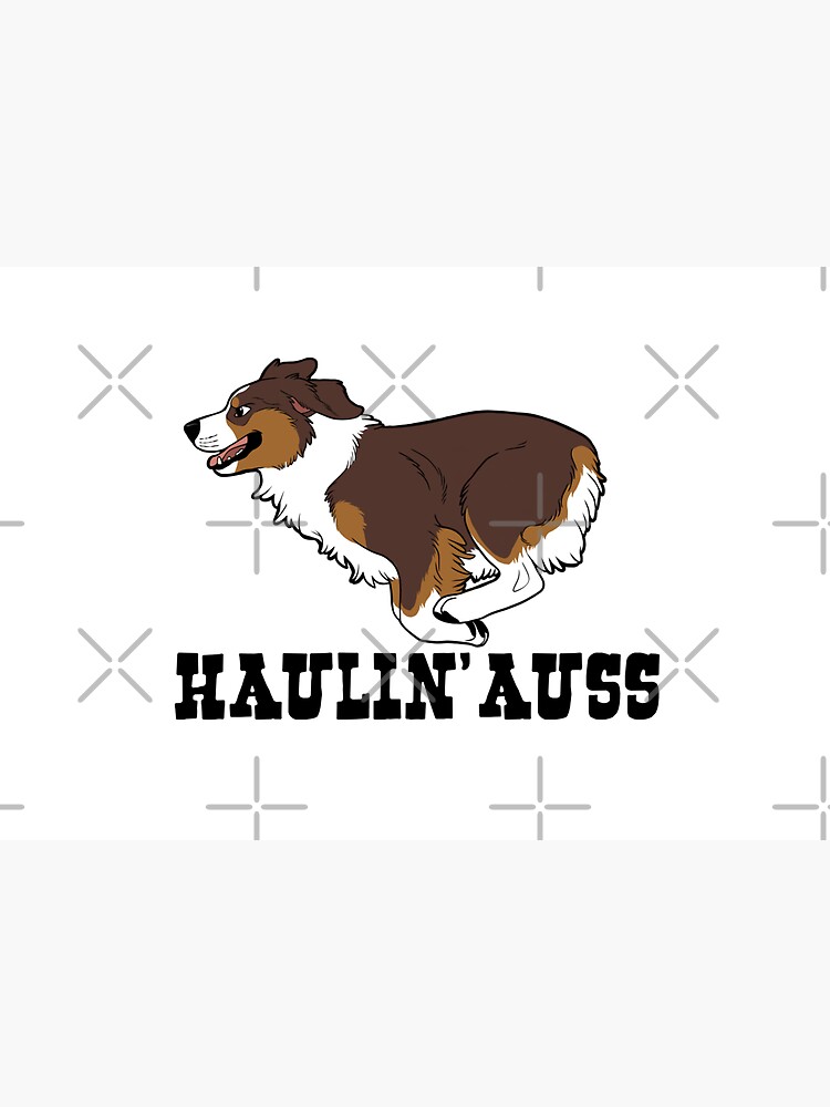 HAULIN’ AUSS (red tri) by mexicanine