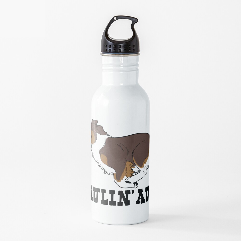 HAULIN’ AUSS (red tri) Water Bottle