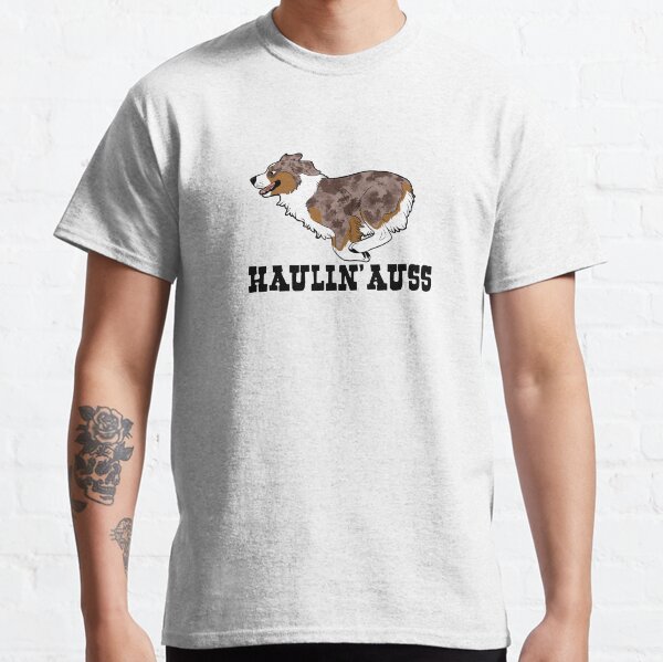 Item preview, HAULIN’ AUSS (red merle) designed and sold by mexicanine.